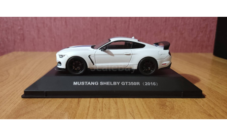 1/43 Ford Mustang Shelby GT350R 2016, масштабная модель, Altaya, scale43