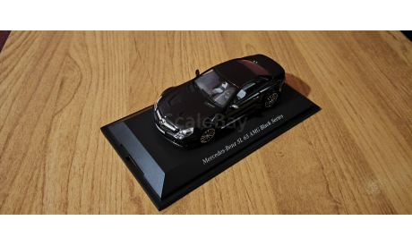 1/43 Mercedes-Benz SL 65 AMG Black Edition, масштабная модель, Minichamps, 1:43