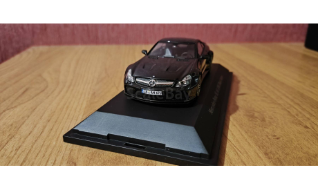 1/43 Mercedes-Benz SL 65 AMG Black Edition, масштабная модель, Minichamps, 1:43