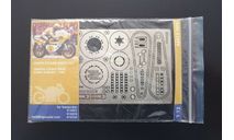 Набор фототравления Tamiya Yamaha YZR500 Kenny Roberts (14001, 14026, 14102), фототравление, декали, краски, материалы, scale12, ModellingMaster