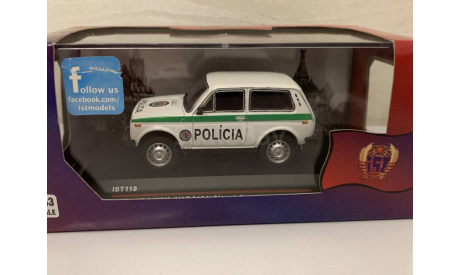 ВАЗ 2121 Нива Polizei Slowakei 1:43 IST, масштабная модель, IST Models, scale43