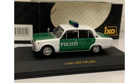 ВАЗ 2101 Жигули Лада Lada 1200 Polizei Volkspolizei IXO 1:43 CLC121, масштабная модель, scale0