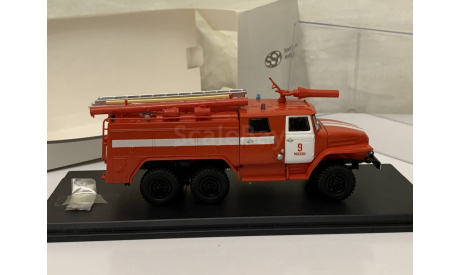 Урал АЦ-40(375Н)Ц1А ПЧ №9 г. Москва, масштабная модель, Start Scale Models (SSM)