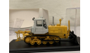 трактор Т-150 гусеничный с отвалом (желтый/белый) SSM, масштабная модель трактора, Start Scale Models (SSM), scale43, Т 150