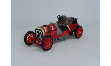 Fiat F2 Grand Prix de France 1907, Brumm, масштабная модель, 1:43, 1/43