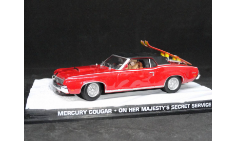 Mercury Cougar, серия Джеймс Бонд ’On her Majesty’s secret servic, Universal Hobbies, масштабная модель, 1:43, 1/43