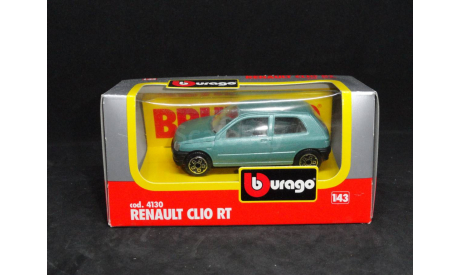 Renault Clio RT, Bburago, масштабная модель, scale43