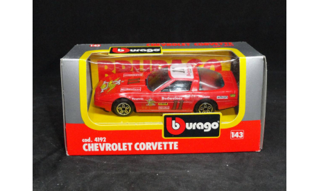 Chevrolet Corvette, Bburago, масштабная модель, 1:43, 1/43