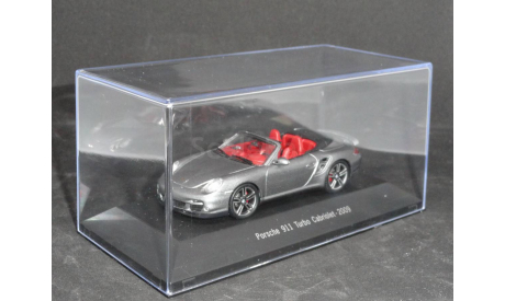 Porsche 911 Turbo Cabriolet, 2009, Atlas, масштабная модель, 1:43, 1/43