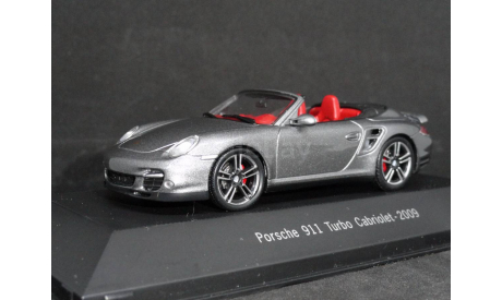 Porsche 911 Turbo Cabriolet, 2009, Atlas, масштабная модель, 1:43, 1/43