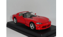 Dodge Viper RT/10 (1992), Bburago, масштабная модель, 1:24, 1/24