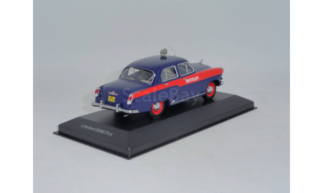 ГАЗ М21 Милиция (1959), VVM, масштабная модель, VMM/VVM, 1:43, 1/43