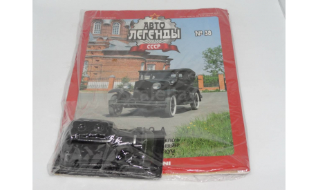 Автолегенды СССР №38 ГАЗ А, журнальная серия Автолегенды СССР (DeAgostini), scale43