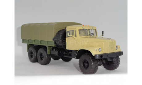 Легендарные Грузовики СССР №34 - КрАЗ-255Б1, масштабная модель, scale43