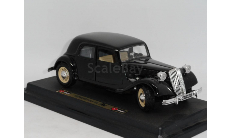 Citroen 15 CV TA (1938), Bburago 1/24, масштабная модель, Citroën, 1:24