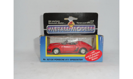 PORSCHE 911 Speedster, 1/36, Бауэр, масштабная модель, Bauer/Cararama/Hongwell, scale35