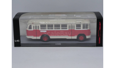 Лиаз 158Б карминово-белый, Classicbus, масштабная модель, 1:43, 1/43
