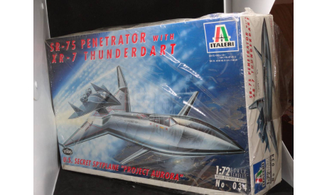 SR-75 Penetrator with XR-7 Thunder Dart, 1/72, Italeri, масштабные модели авиации, scale72