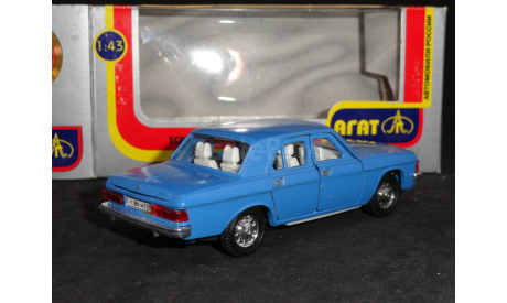 ГАЗ 3102, белое дно, масштабная модель, Агат/Моссар/Тантал, 1:43, 1/43