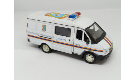Газель МЧС, Autotime, масштабная модель, Autotime Collection, scale43