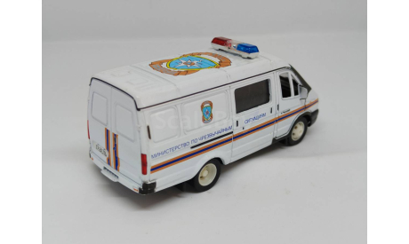 Газель МЧС, Autotime, масштабная модель, Autotime Collection, scale43