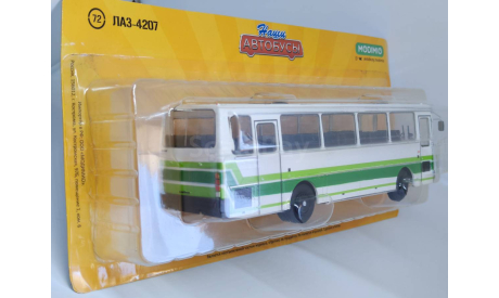 Наши Автобусы №72 - ЛАЗ-4207, масштабная модель, MODIMIO, 1:43, 1/43