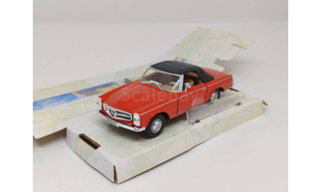 Mercedes-Benz 280SL Roadster, Cararama, масштабная модель, Bauer/Cararama/Hongwell, 1:43, 1/43