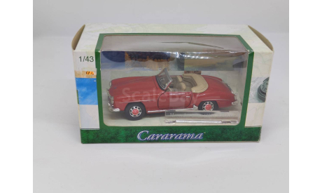 Mercedes-Benz 190SL Roadster, Cararama, масштабная модель, Bauer/Cararama/Hongwell, scale43