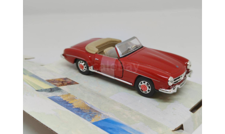 Mercedes-Benz 190SL Roadster, Cararama, масштабная модель, Bauer/Cararama/Hongwell, scale43