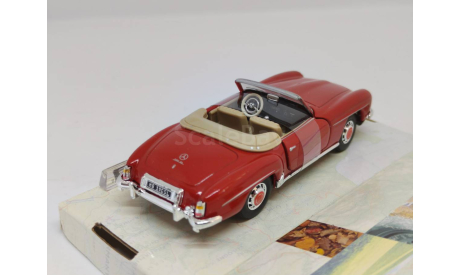 Mercedes-Benz 190SL Roadster, Cararama, масштабная модель, Bauer/Cararama/Hongwell, scale43