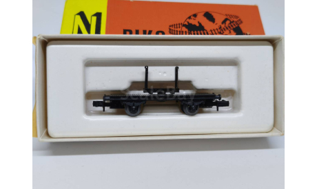 PIKO N платформа лесовоз, ГДР, 1970-е, железнодорожная модель, 1:160, 1/160
