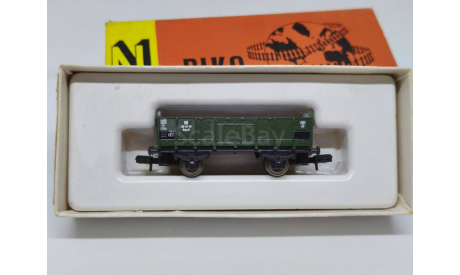 PIKO N полувагон, ГДР, 1970-е, железнодорожная модель, 1:160, 1/160