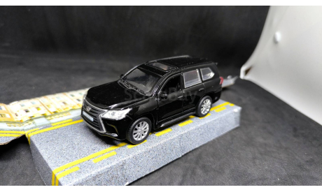 Lexus LX-570, Технопарк, масштабная модель, 1:43, 1/43
