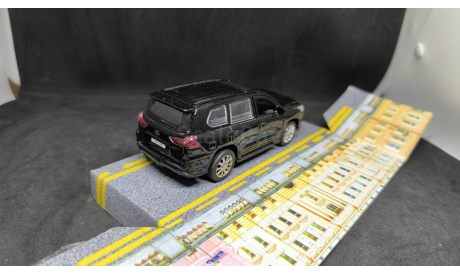 Lexus LX-570, Технопарк, масштабная модель, 1:43, 1/43