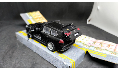 Lexus LX-570, Технопарк, масштабная модель, 1:43, 1/43
