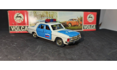 ГАЗ 3102 ГАИ, 1993 г., масштабная модель, Агат/Моссар/Тантал, scale43