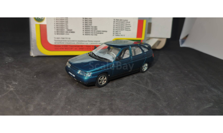 ВАЗ 2112, 2010 г., масштабная модель, Агат/Моссар/Тантал, 1:43, 1/43