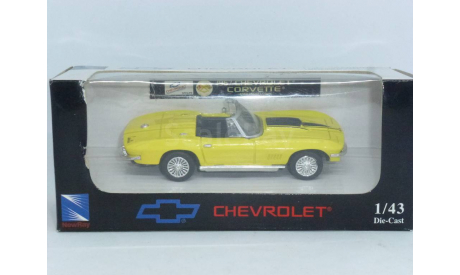 Chevrolet Corvette 1967, NewRay, масштабная модель, 1:43, 1/43