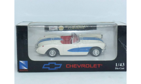 Chevrolet Corvette 1957, NewRay, масштабная модель, 1:43, 1/43