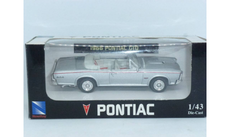 Pontiac GTO 1966, NewRay, масштабная модель, 1:43, 1/43