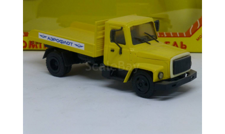 Газ 3307 Аэрофлот, Компаньон, масштабная модель, 1:43, 1/43