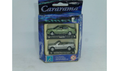 Mercedes-Benz CLK + Saab 9-5, Cararama, 1/72, масштабная модель, Bauer/Cararama/Hongwell, 1:72