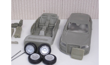 Aurus Senat/нами Hydrogen, сборная модель автомобиля, ModellingMaster, scale43