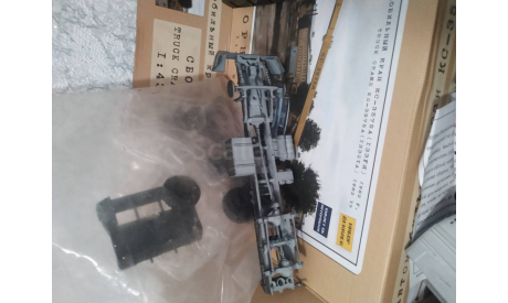 С рубля, сборная модель автомобиля, AVD Models, scale43, Магирус