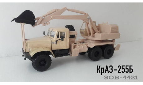 КрАЗ-255Б ЭОВ-4421, масштабная модель, Наш Автопром, scale43