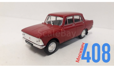 Москвич 408, масштабная модель, DeAgostini, 1:43, 1/43