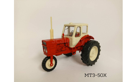 МТЗ-50Х, масштабная модель трактора, Hachette, scale43