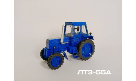 ЛТЗ-55А, масштабная модель трактора, Hachette, 1:43, 1/43