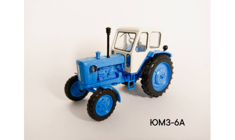 ЮМЗ-6А, масштабная модель трактора, Hachette, 1:43, 1/43
