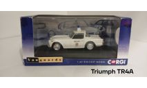 Triumph TR4A, масштабная модель, Corgi, 1:43, 1/43